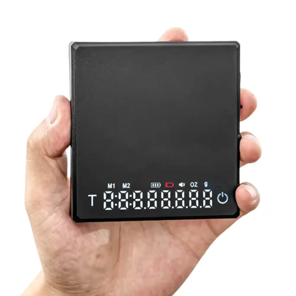 ميزان قهوة صغير قابل للشحن 95*90 *16 MM - الصورة 4